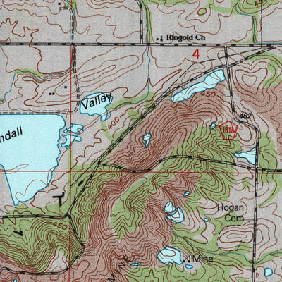 United States Geological Survey Shawneetown, IL-KY (1996, 24000-Scale) digital map