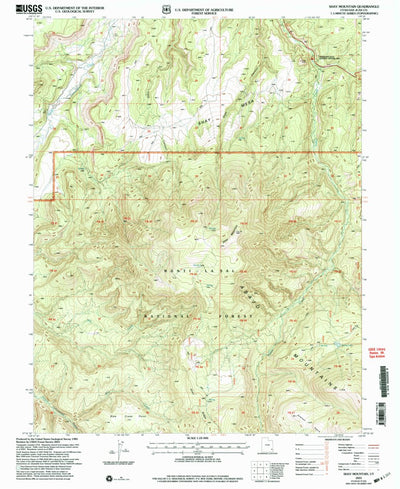 United States Geological Survey Shay Mountain, UT (2001, 24000-Scale) digital map