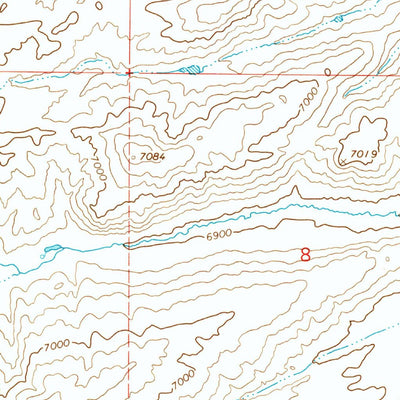 United States Geological Survey Shearing Corral, UT (1968, 24000-Scale) digital map