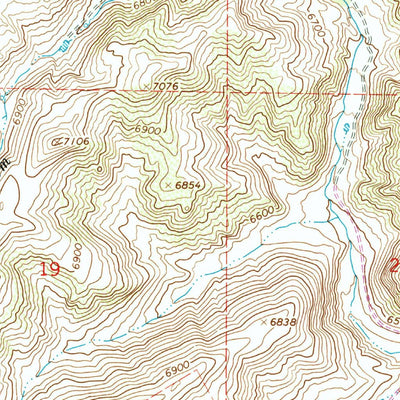 United States Geological Survey Shearing Corral, UT (1968, 24000-Scale) digital map