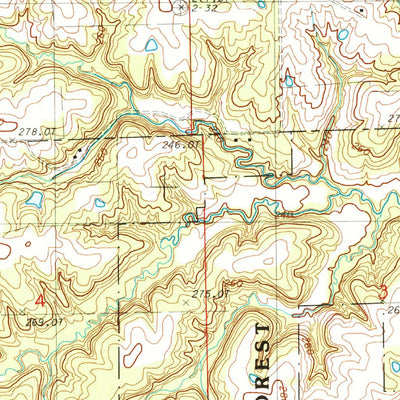 United States Geological Survey Shearwood, MO (1984, 24000-Scale) digital map