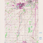United States Geological Survey Sheboygan Falls, WI (1954, 24000-Scale) digital map