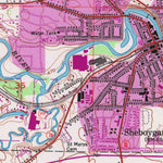 United States Geological Survey Sheboygan Falls, WI (1954, 24000-Scale) digital map