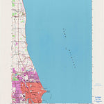 United States Geological Survey Sheboygan North, WI (1954, 24000-Scale) digital map