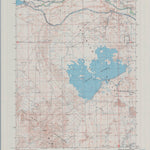 United States Geological Survey Sheckler Reservoir, NV (1985, 24000-Scale) digital map
