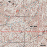 United States Geological Survey Sheckler Reservoir, NV (1985, 24000-Scale) digital map