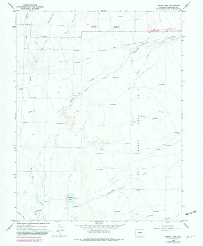 United States Geological Survey Sheds Camp, CO (1967, 24000-Scale) digital map