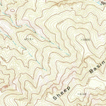 United States Geological Survey Sheep Basin Mountain, AZ (1972, 24000-Scale) digital map