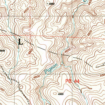 United States Geological Survey Sheep Basin Mountain, AZ (2004, 24000-Scale) digital map