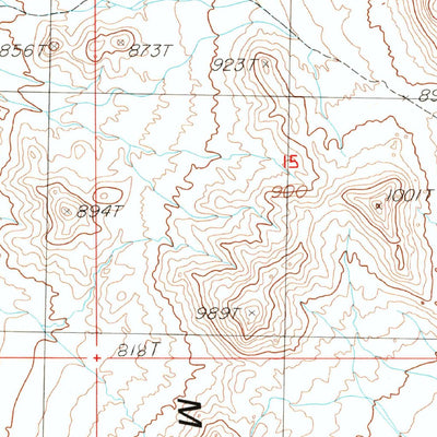 United States Geological Survey Sheep Camp Spring, CA (1985, 24000-Scale) digital map