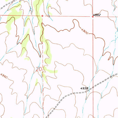 United States Geological Survey Sheep Canyon, CO (1972, 24000-Scale) digital map