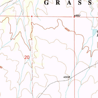 United States Geological Survey Sheep Canyon, CO (1993, 24000-Scale) digital map