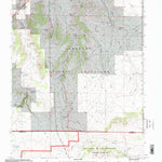United States Geological Survey Sheep Canyon, CO (1996, 24000-Scale) digital map