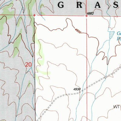 United States Geological Survey Sheep Canyon, CO (1996, 24000-Scale) digital map