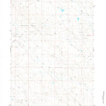 United States Geological Survey Sheep Canyon Creek East, WY (1982, 24000-Scale) digital map