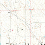 United States Geological Survey Sheep Canyon Creek East, WY (1982, 24000-Scale) digital map