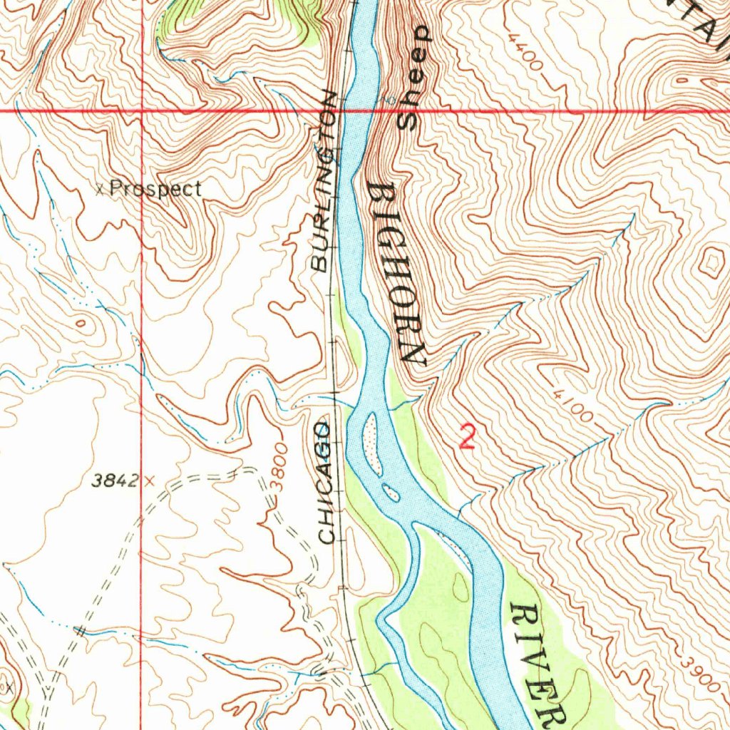 Sheep Canyon, WY (1966, 24000-Scale) Map by United States Geological ...
