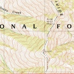 United States Geological Survey Sheep Creek Divide, OR (1990, 24000-Scale) digital map