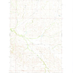 United States Geological Survey Sheep Creek, ND (1972, 24000-Scale) digital map