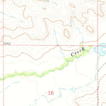 United States Geological Survey Sheep Creek, ND (1972, 24000-Scale) digital map