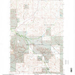 United States Geological Survey Sheep Creek, ND (1997, 24000-Scale) digital map