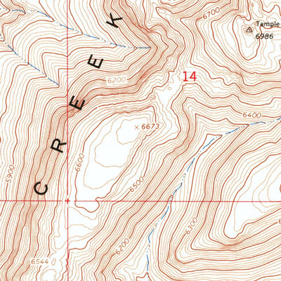 United States Geological Survey Sheep Creek Range NW, NV (1965, 24000-Scale) digital map