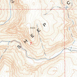 United States Geological Survey Sheep Creek Range SE, NV (1965, 24000-Scale) digital map