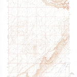 United States Geological Survey Sheep Creek Range SW, NV (1965, 24000-Scale) digital map