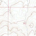 United States Geological Survey Sheep Creek Range SW, NV (1965, 24000-Scale) digital map