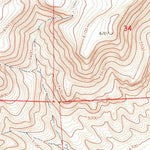 United States Geological Survey Sheep Creek Range SW, NV (1965, 24000-Scale) digital map