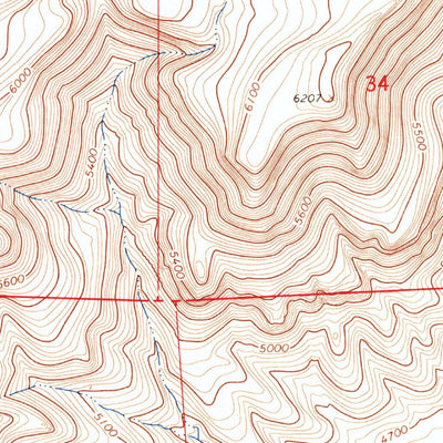 United States Geological Survey Sheep Creek Range SW, NV (1965, 24000-Scale) digital map