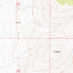 United States Geological Survey Sheep Creek Spring, ID (1973, 24000-Scale) digital map