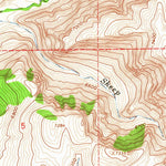 United States Geological Survey Sheep Creek, WY (1960, 24000-Scale) digital map