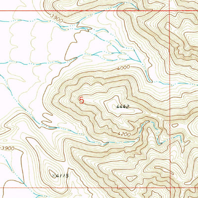 United States Geological Survey Sheep Draw, NM (1969, 24000-Scale) digital map