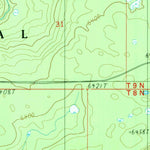United States Geological Survey Sheep Falls, ID-WY (1989, 24000-Scale) digital map