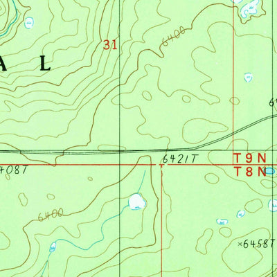 United States Geological Survey Sheep Falls, ID-WY (1989, 24000-Scale) digital map