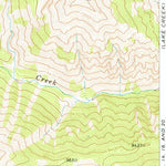 United States Geological Survey Sheep Mesa, WY (1970, 24000-Scale) digital map