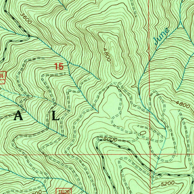 United States Geological Survey Sheep Mountain, ID (1994, 24000-Scale) digital map