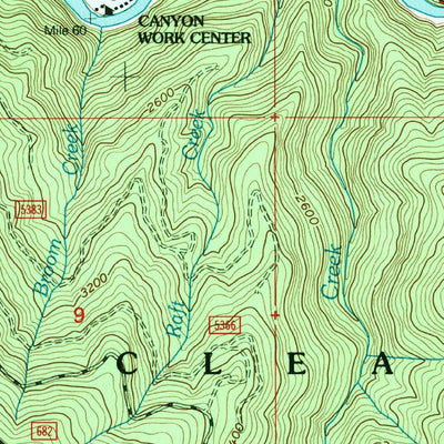 United States Geological Survey Sheep Mountain, ID (1994, 24000-Scale) digital map