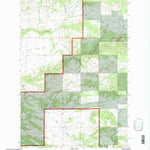 United States Geological Survey Sheep Mountain, MT (1995, 24000-Scale) digital map