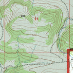 United States Geological Survey Sheep Mountain, MT (1995, 24000-Scale) digital map