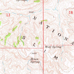 United States Geological Survey Sheep Mountain, SD (1968, 24000-Scale) digital map