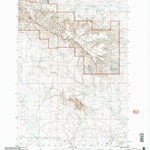 United States Geological Survey Sheep Mountain, SD (2005, 24000-Scale) digital map