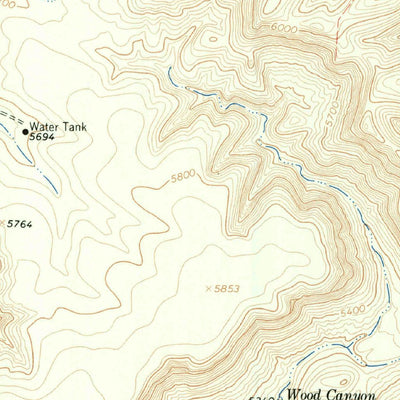 United States Geological Survey Sheep Peak, TX (1964, 24000-Scale) digital map