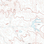 United States Geological Survey Sheep Pen Draw SE, SD (1971, 24000-Scale) digital map
