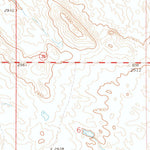 United States Geological Survey Sheep Pen Draw SW, SD (1971, 24000-Scale) digital map