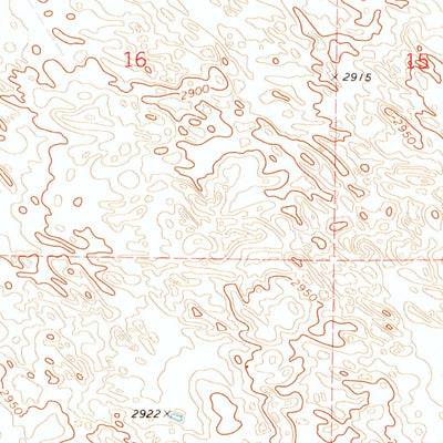 United States Geological Survey Sheep Pen Draw SW, SD (1971, 24000-Scale) digital map