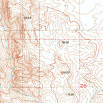 United States Geological Survey Sheep Rock, WY (1955, 24000-Scale) digital map