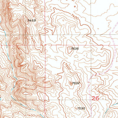 United States Geological Survey Sheep Rock, WY (1955, 24000-Scale) digital map