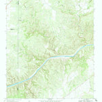 United States Geological Survey Sheep Run Creek, TX (1968, 24000-Scale) digital map